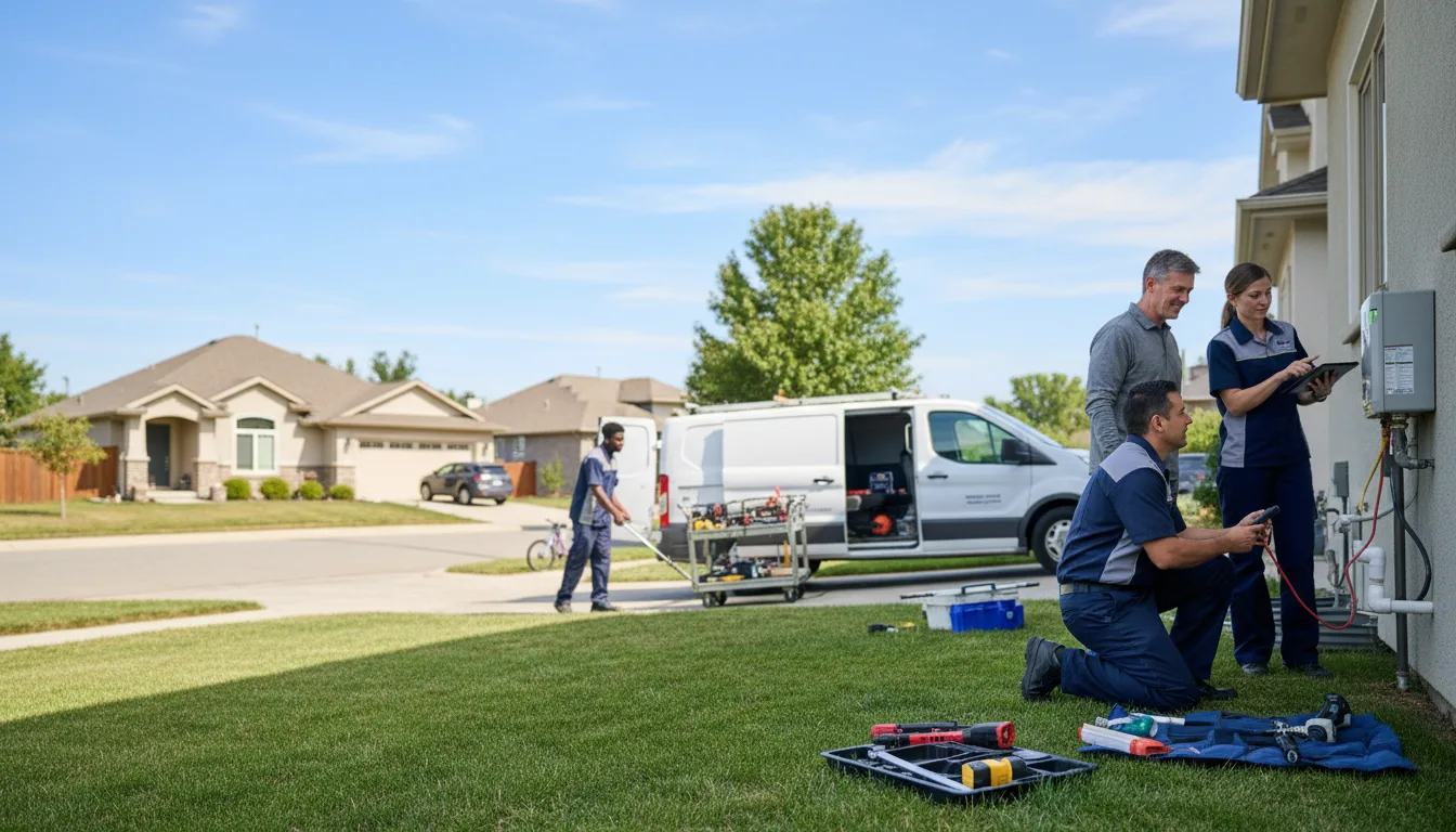 Tankless water heater service in Rombauer, MO